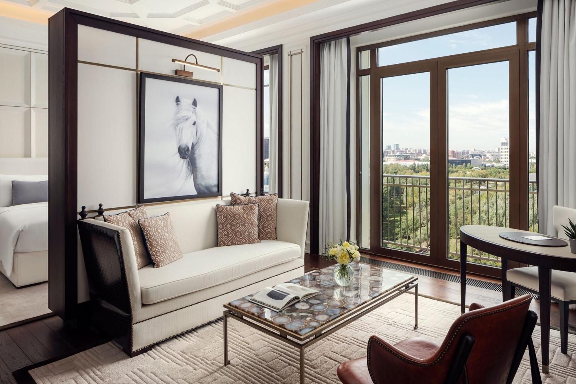 The St. Regis Astana Hotel Exterior photo A suite at The St. Regis New York